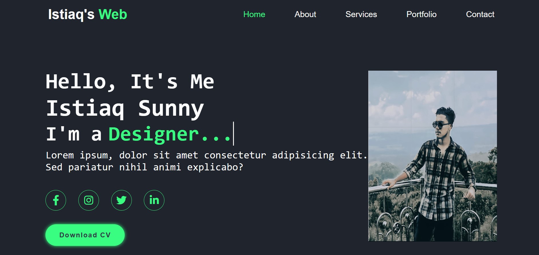 website image