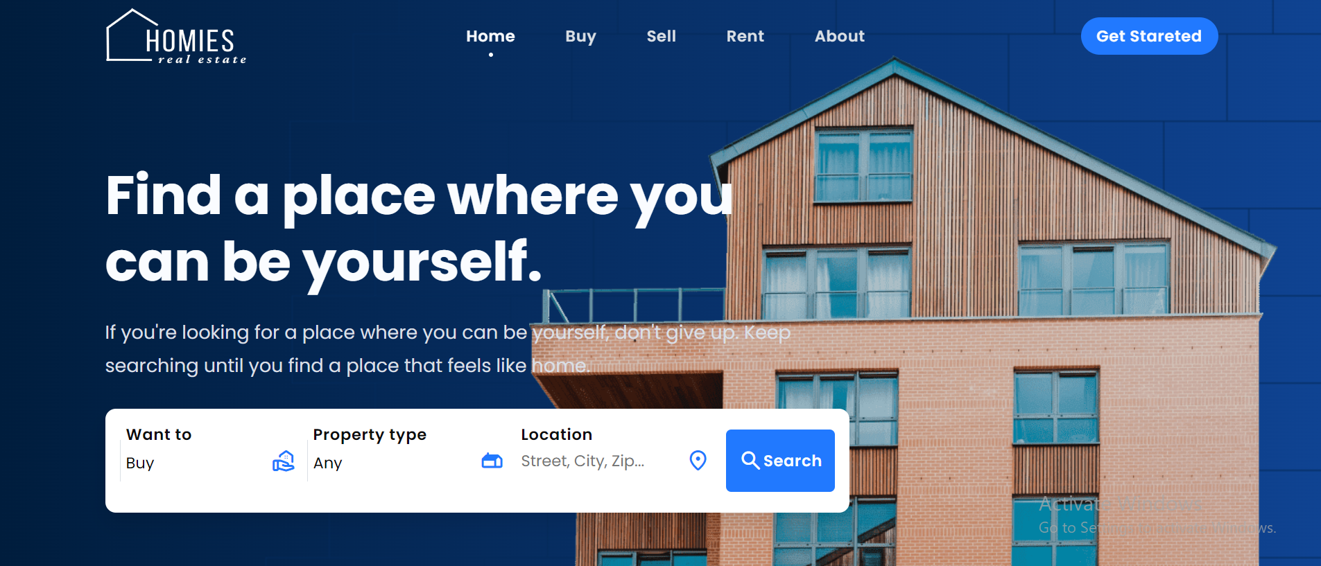 website image